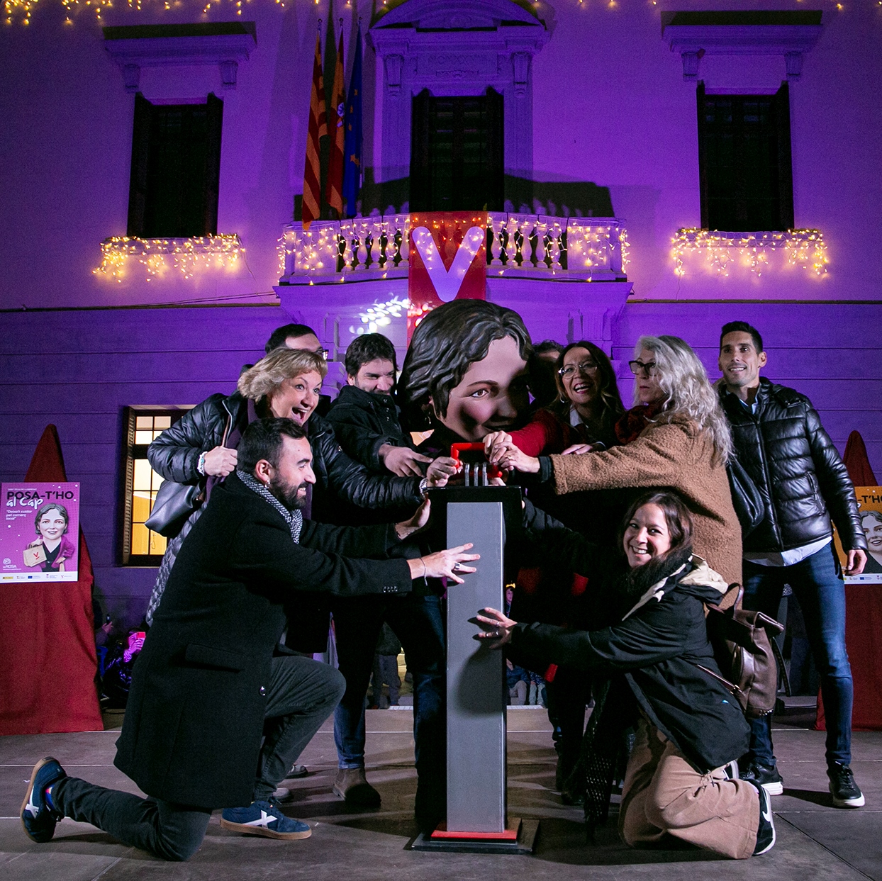 Arrenca la campanya nadalenca de comerç local amb l&#039;encesa de l&#039;enllumenat