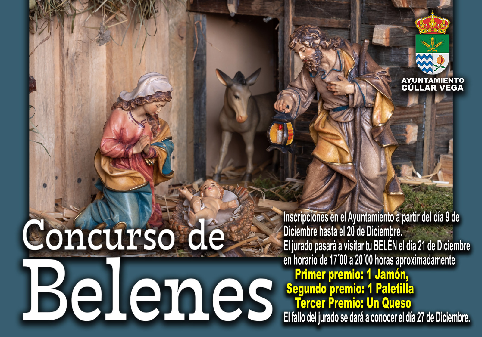 Concursos Navideños de Belenes, Escaparates, Fachadas y Mascotas