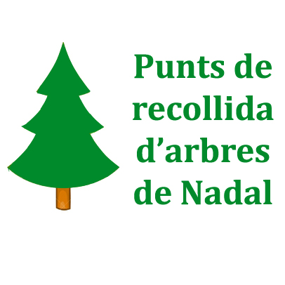 Del 9 al 18 de gener s&#039;habilitaran punts de recollida per reciclar els arbres de Nadal