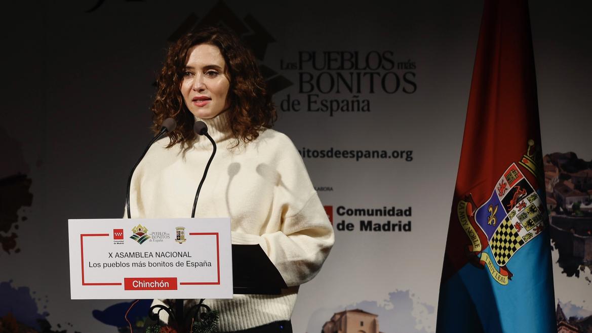 Díaz Ayuso reivindica el papel de los pueblos de la “España fiel y real” y el trabajo de Madrid para luchar contra la despoblación