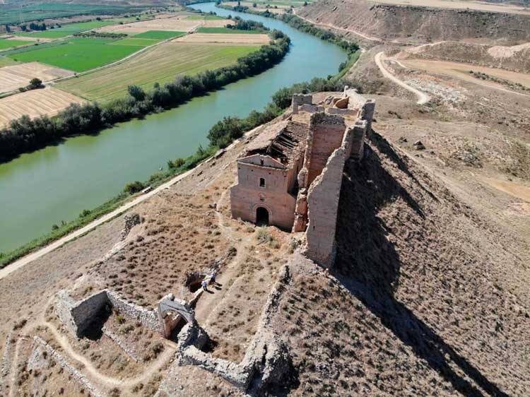 El Ayuntamiento de Sástago solicita una subvención para comenzar a rehabilitar el Castillo de la Palma