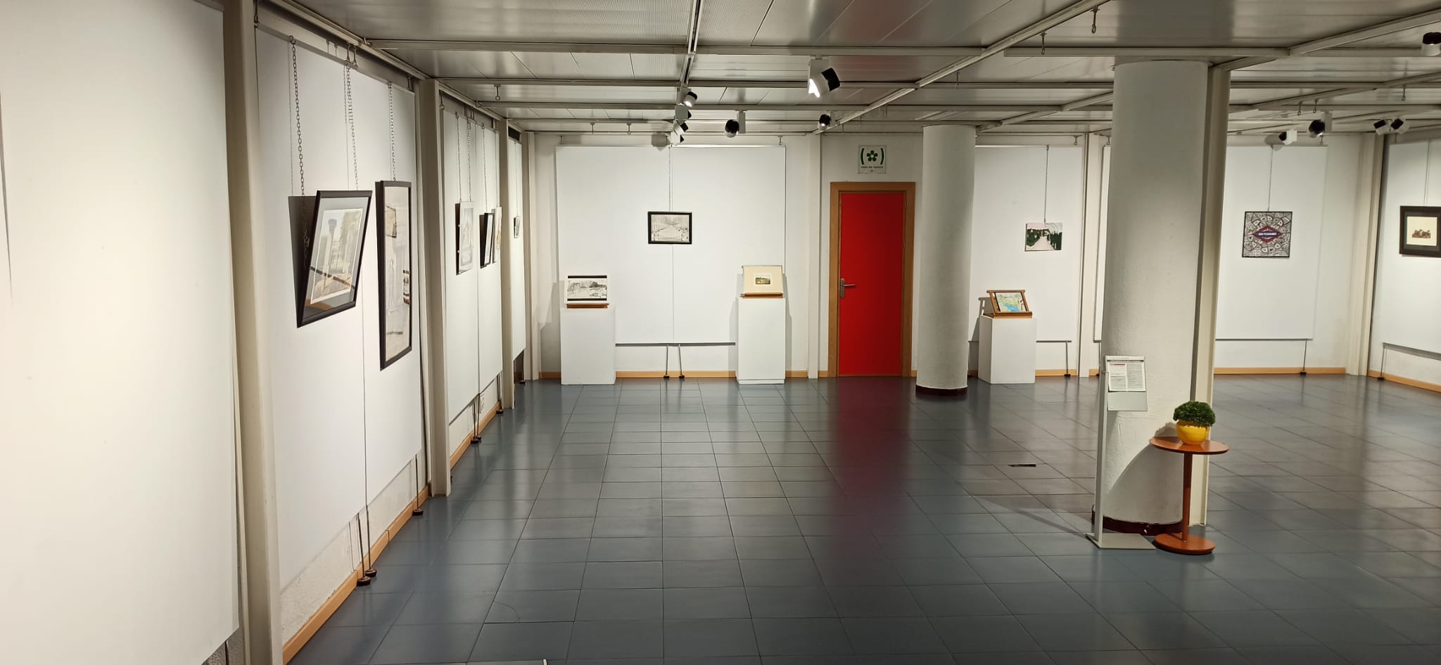 El Centro Cultural Gabriel Celaya acoge la muestra de trabajos que concurren al Concurso de Dibujo y Grabado
