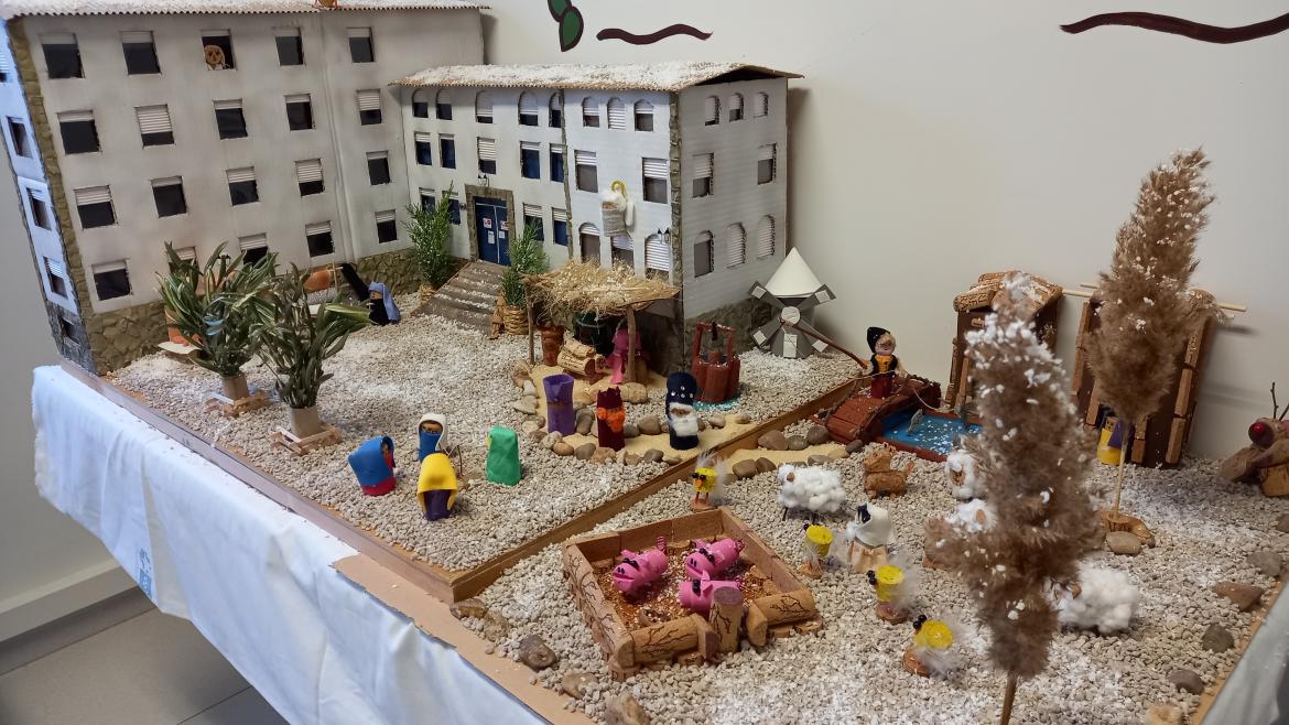 El Hospital Guadarrama llena los días de Navidad de actos festivos