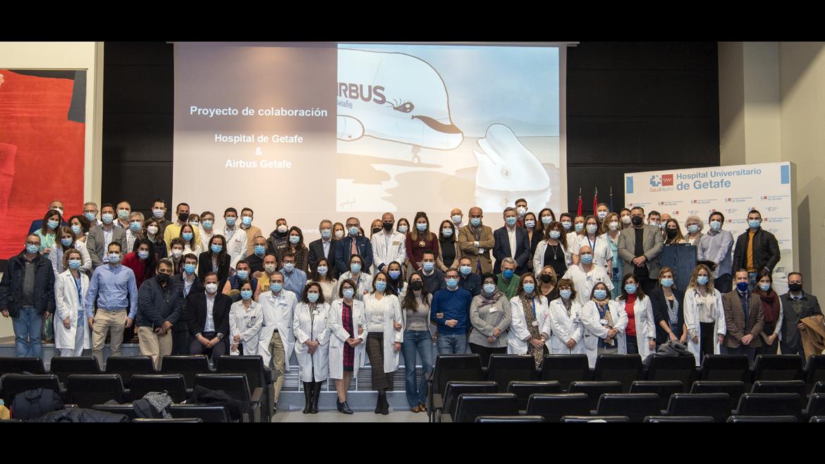 El Hospital Universitario de Getafe y Airbus mejoran la gestión gracias al proyecto de colaboración conjunto