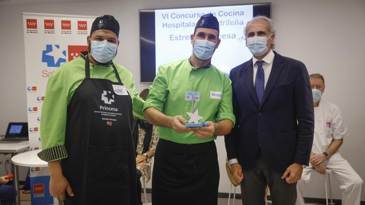 El hospital público de Getafe, Estrella Princesa 2022 al mejor menú navideño hospitalario de la Comunidad de Madrid