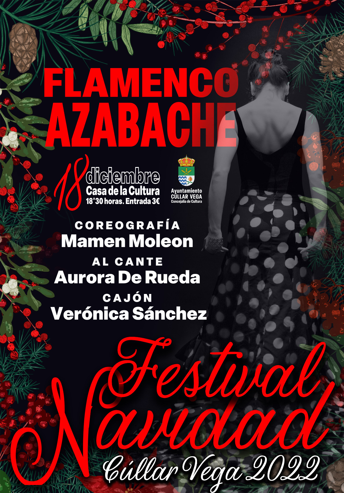 Festival Navidad "Flamenco Azabache" - Ayto. Cúllar Vega