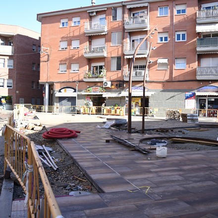 L&#039;Ajuntament insta l&#039;empresa constructora a reprendre immediatament les obres dels carrers de Falguera i Batista