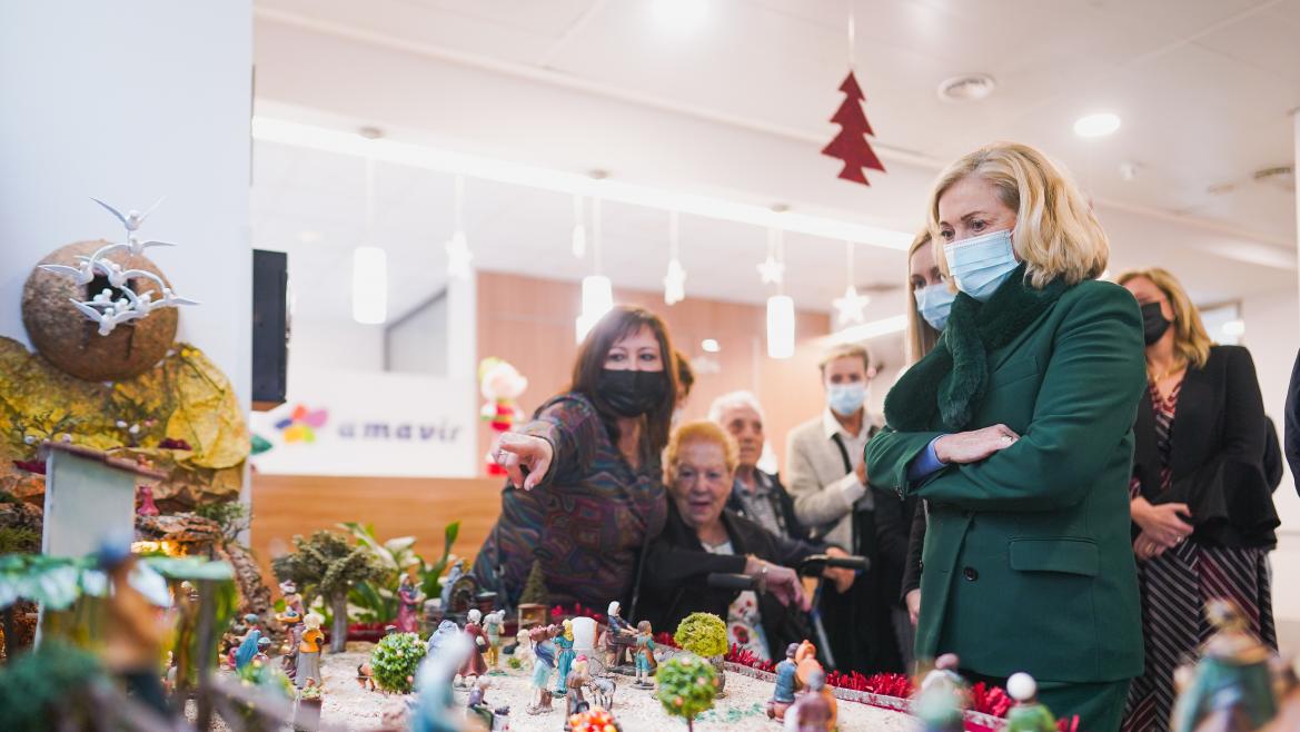 La Comunidad de Madrid fomenta las actividades navideñas en las residencias de mayores y Centros de Día
