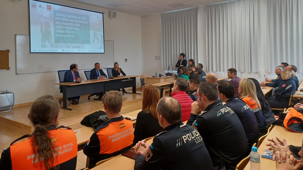 La Comunidad de Madrid forma a profesionales de Seguridad y Emergencias en la atención a las personas con Trastorno del Espectro Autista