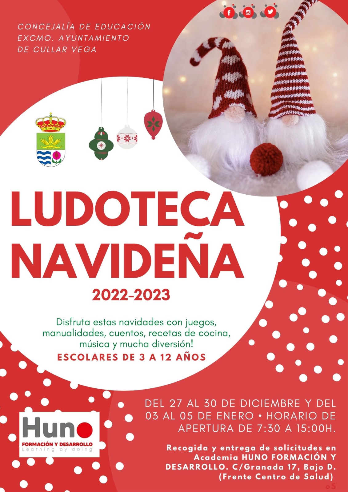 Ludoteca Navideña 2022-2023 - Ayto. Cúllar Vega