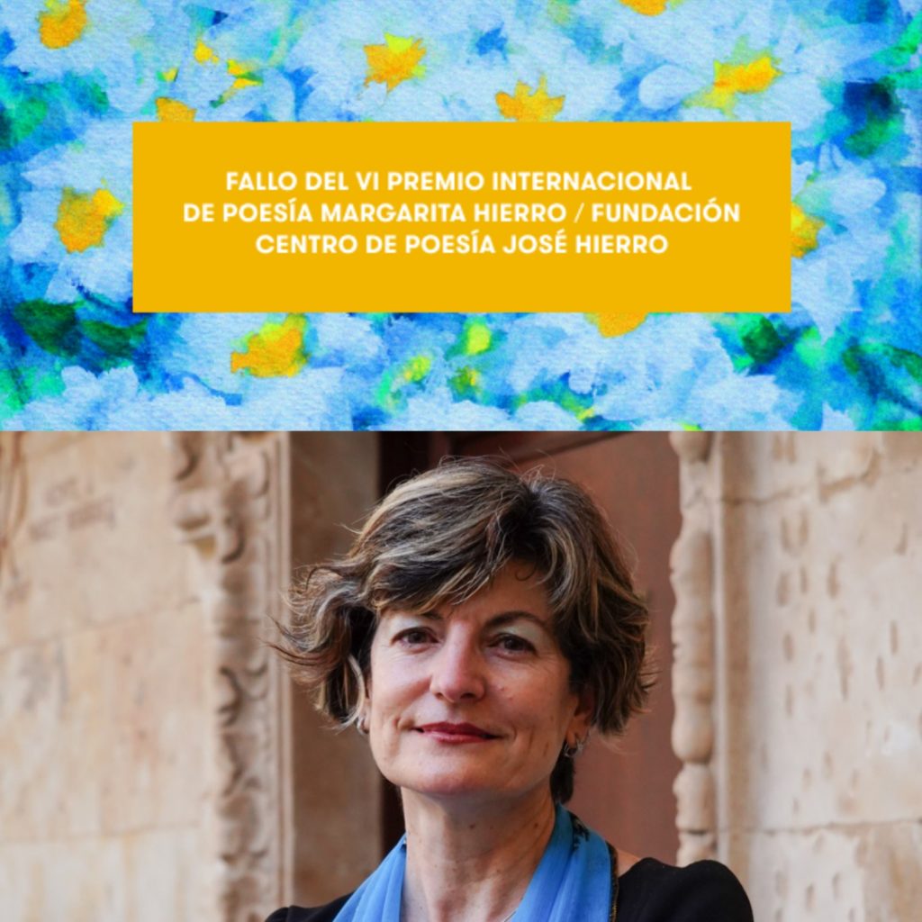 María Ángeles Pérez ganadora del VI Premio Internacional de Poesía Margarita Hierro / Fundación Centro de Poesía José Hierro
