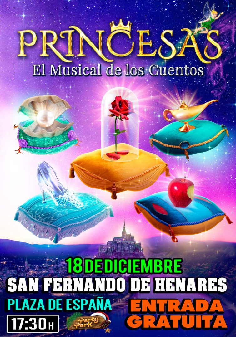 PROGRAMACIÓN NAVIDAD: 'Princesas. El musical de los cuentos' para disfrutar en plaza de España