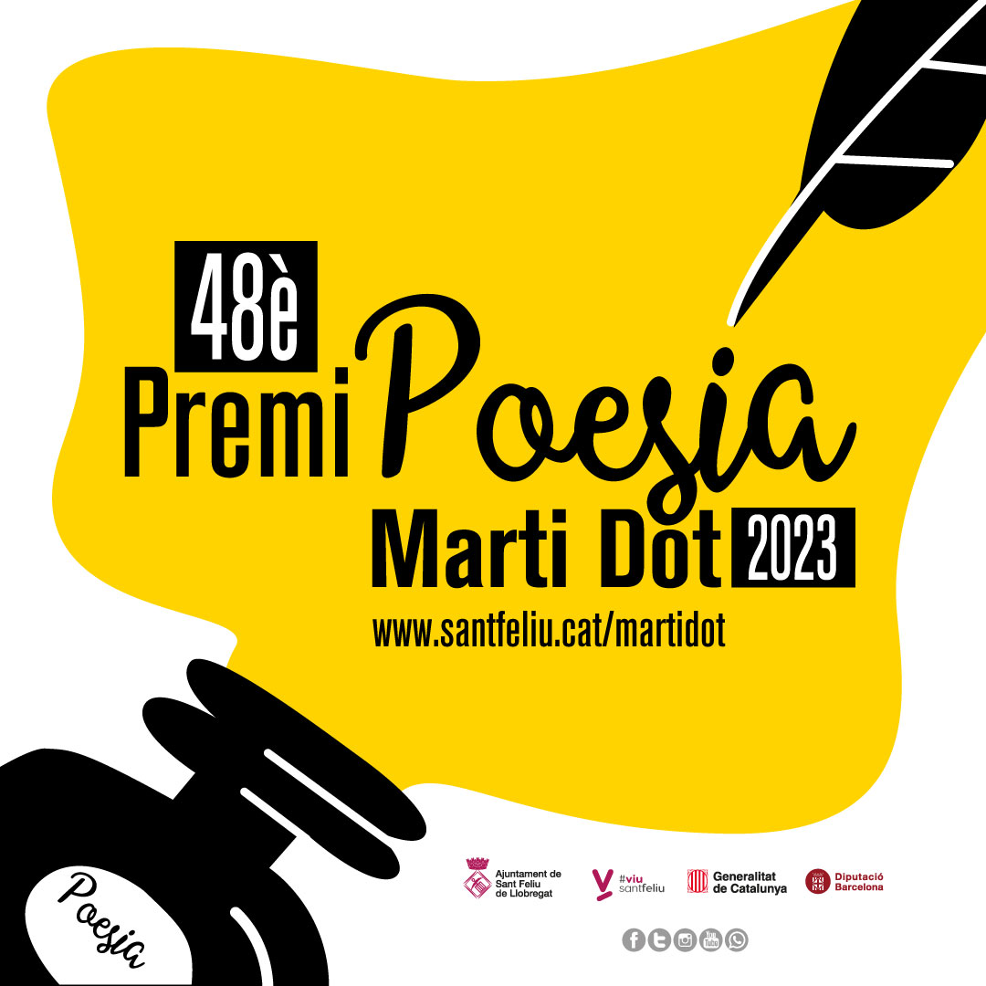 El premi de poesia Martí Dot tanca inscripcions amb la participació més alta de la seva història