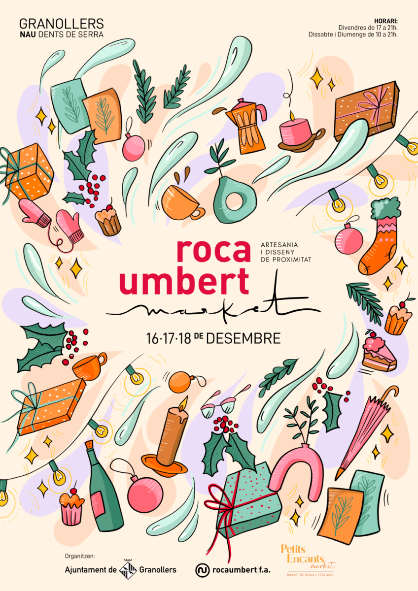 Roca Umbert Market aplegarà una cinquantena d’artesans i oferirà una proposta lúdica i cultural per a tots els públics