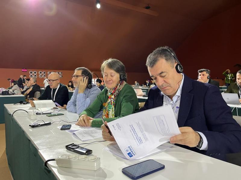 Román Rodríguez amósase en Rabat “orgulloso e confiado” porque un programa cultural nacido nas aulas galegas poida ser considerado pola Unesco “un exemplo para o mundo”