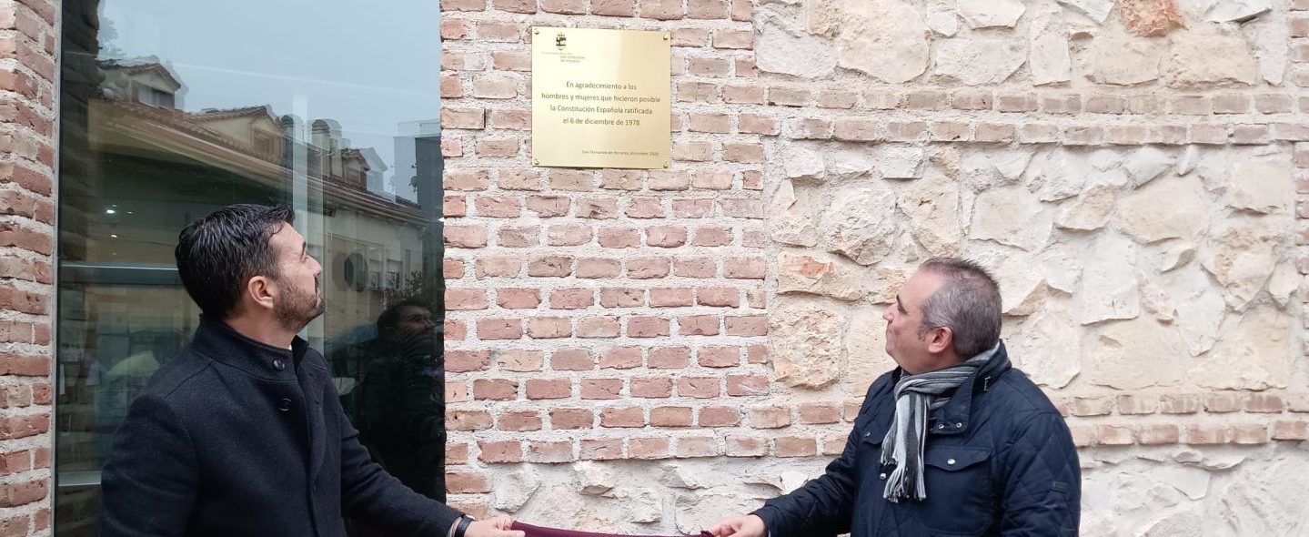 San Fernando de Henares vuelve a rendir homenaje a la Constitución en su 44 aniversario