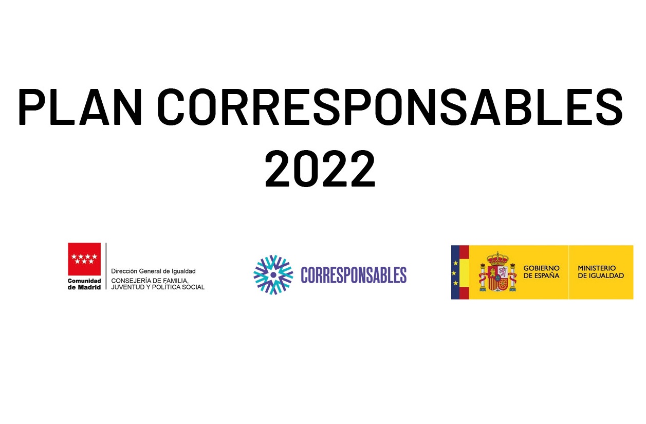 Solicitudes talleres GRATUITOS para hombres - Plan Corresponsables 2022