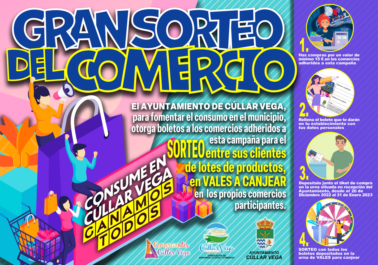 GRAN SORTEO del COMERCIO Cúllar Vega