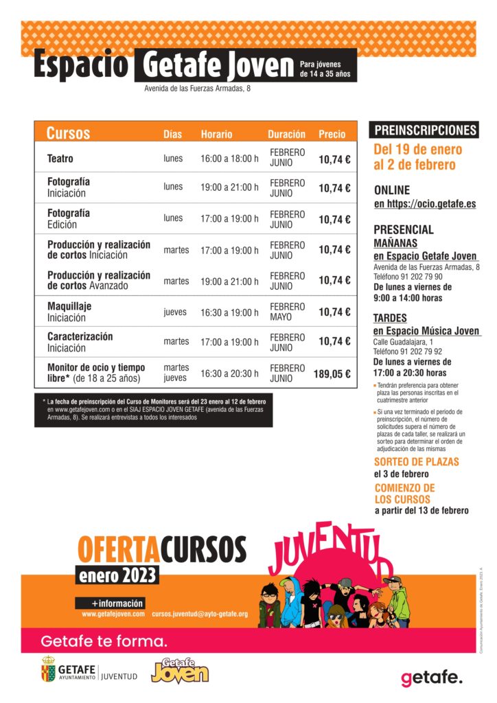 Cursos de Juventud