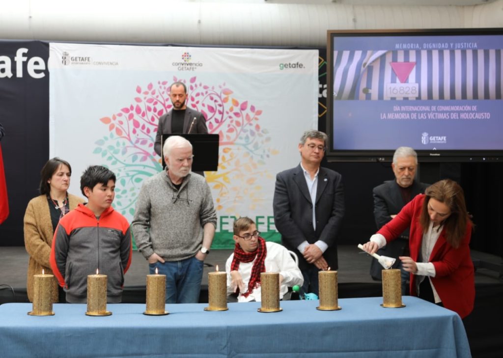 Getafe homenajea a las víctimas del Holocausto