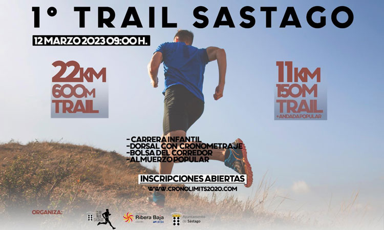 Sástago organizará el primer trail de la comarca Ribera Baja