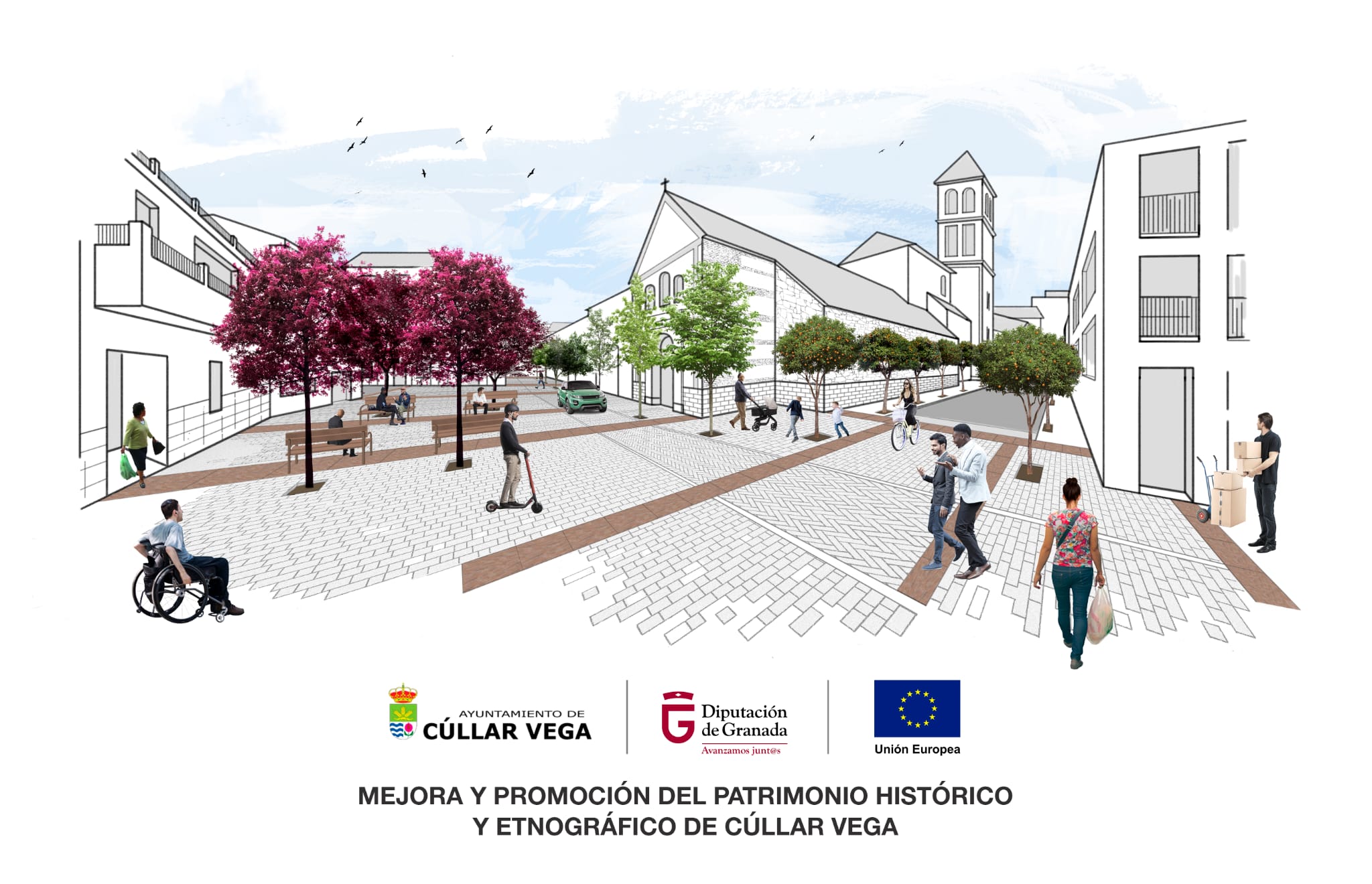 Mejora y promoción del patrimonio histórico y etnográfico de Cúllar Vega en el casco antiguo