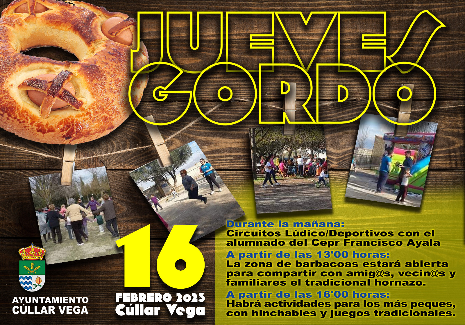 16 de febrero #JuevesGordo2023 - Ayto. Cúllar Vega