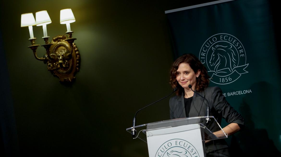 Díaz Ayuso: “El viaje frustrante a ninguna parte emprendido por el separatismo tiene que llegar a su fin, y aunque no es fácil pasar página, es una tarea inaplazable