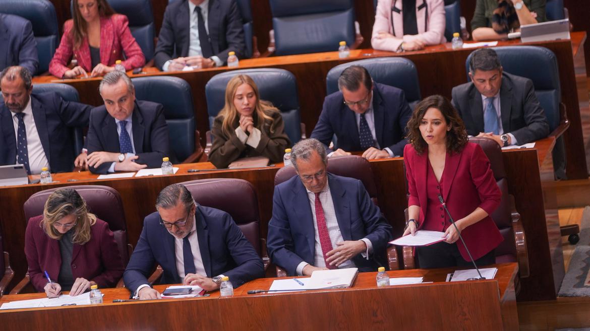 Díaz Ayuso anuncia chequeos médicos en los centros educativos y la financiación a mayores de 80 años para su salud bucodental y de gafas para menores de 14 años