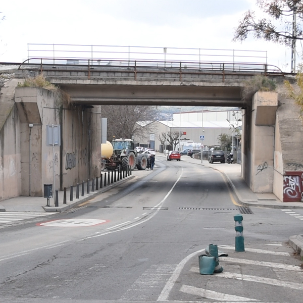 El 21 de febrer es tallarà la carretera de la Sànson per seguir avançant en les obres del soterrament