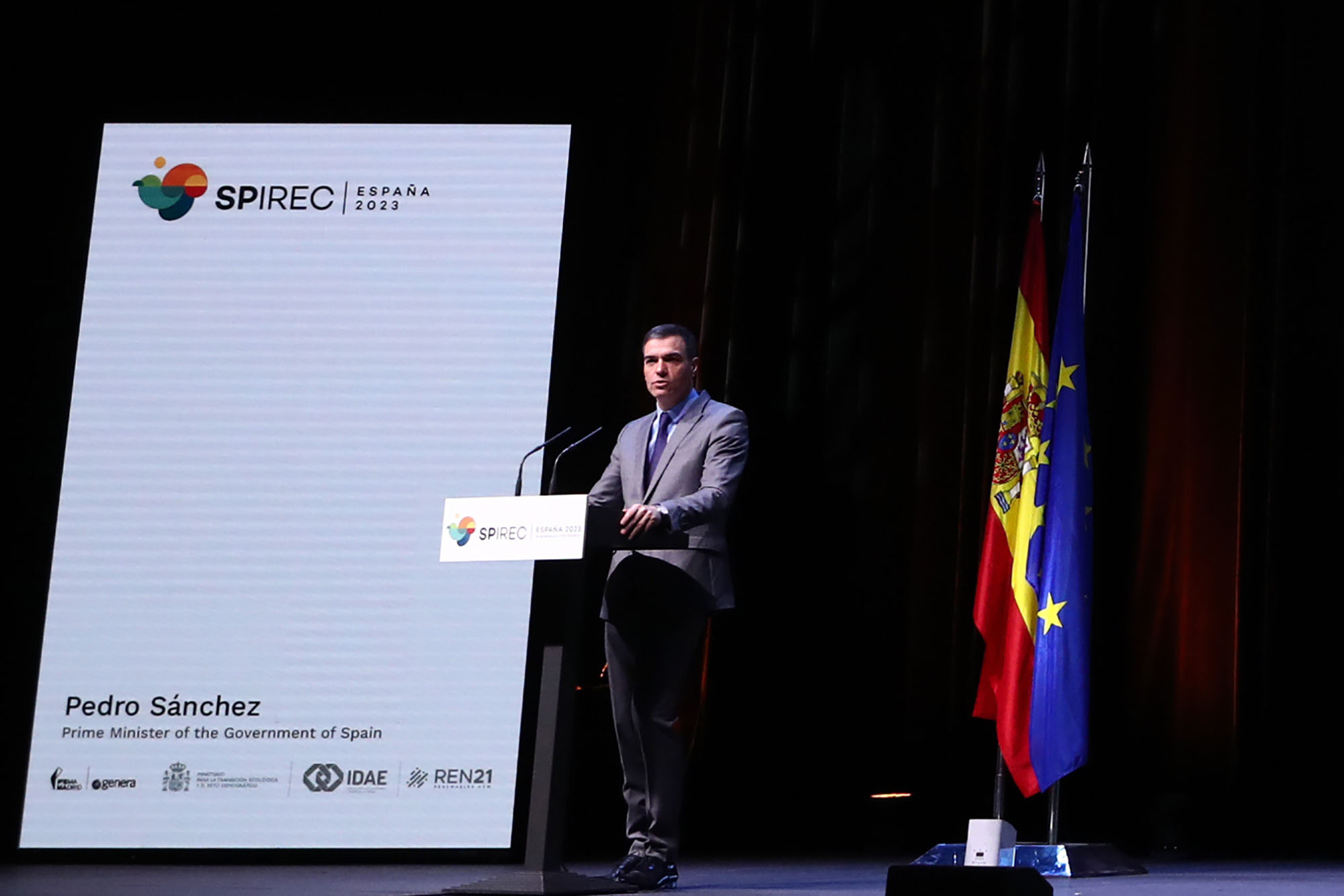 "En España, casi 4 de cada 10 euros de los Fondos Europeos van dedicados a la transición ecológica de la economía" [Presidente/Actividad]