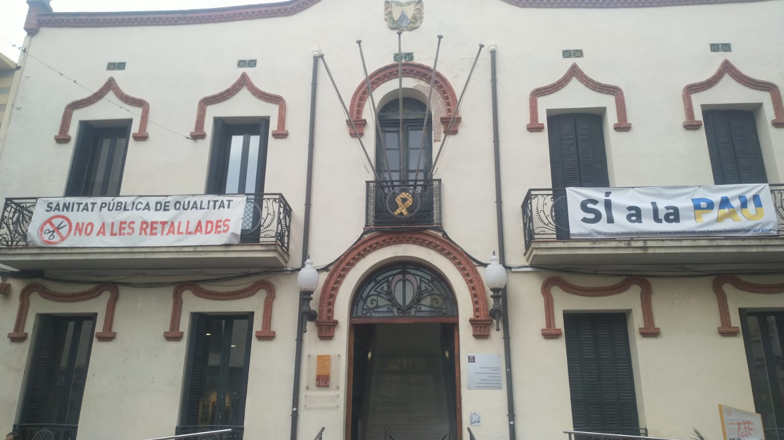 L'Ajuntament convoca una concentració silenciosa en favor de la pau i el cessament del conflicte bèl·lic a Ucraïna