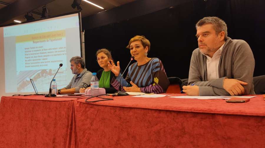 Projectes per millorar l’estació, l’aparcament i la mobilitat a Can Sant Joan
