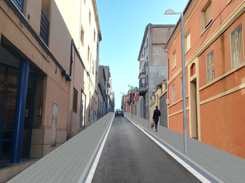 Urbanització dels carrers Roger de Llúria i Francesc Julià