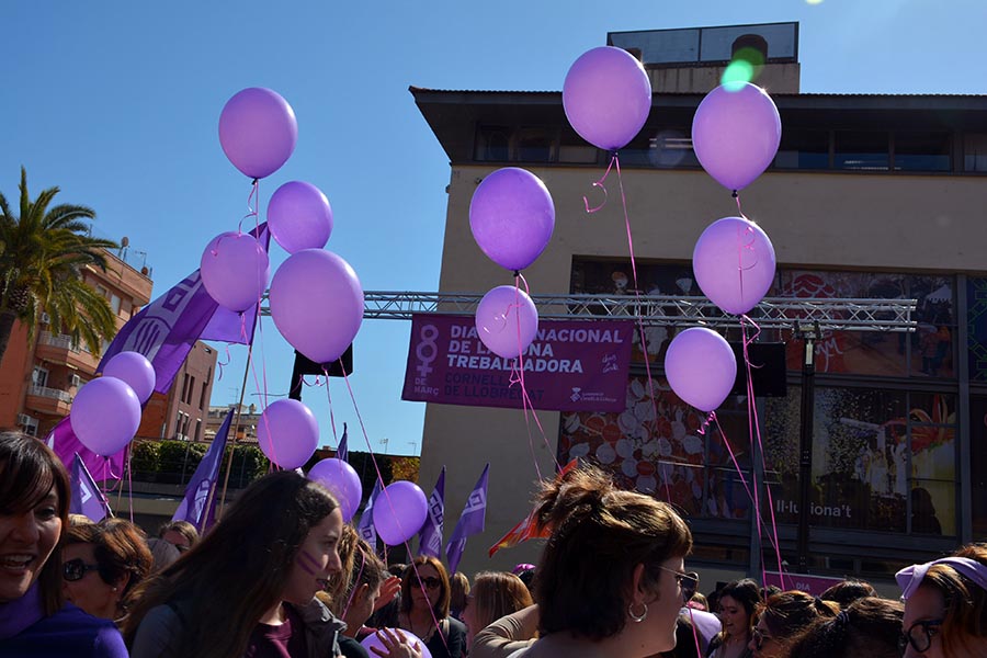 8M, Cornellà reafirma su compromiso con el feminismo