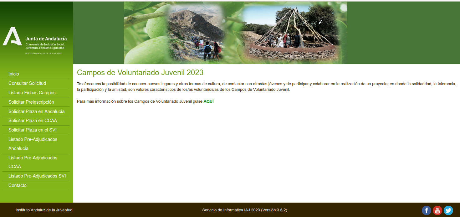 Abierto plazo prescripción Campos de Voluntariado Juvenil en el Extranjero