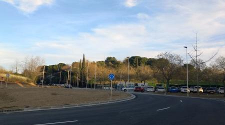 Acaben les obres de la nova rotonda de l’Hospital de Granollers