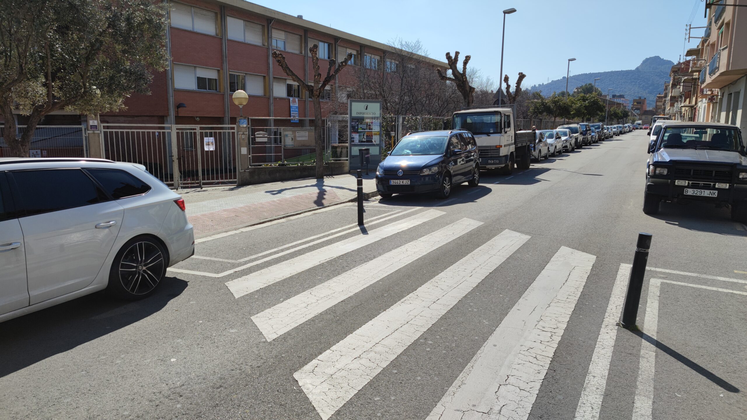 Actuació per pacificar l’entorn de l’escola Elvira Cuyàs