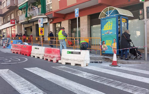Comencen les obres de Barri per a Vianants a la Rambla