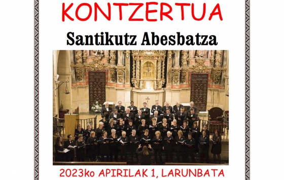Concierto de Semana Santa: Santikutz Abesbatza