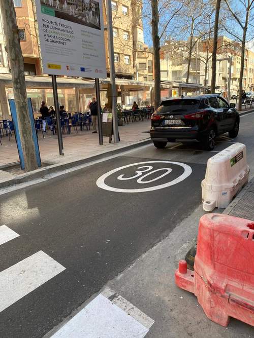 Continuen les obres de Barri per a Vianants