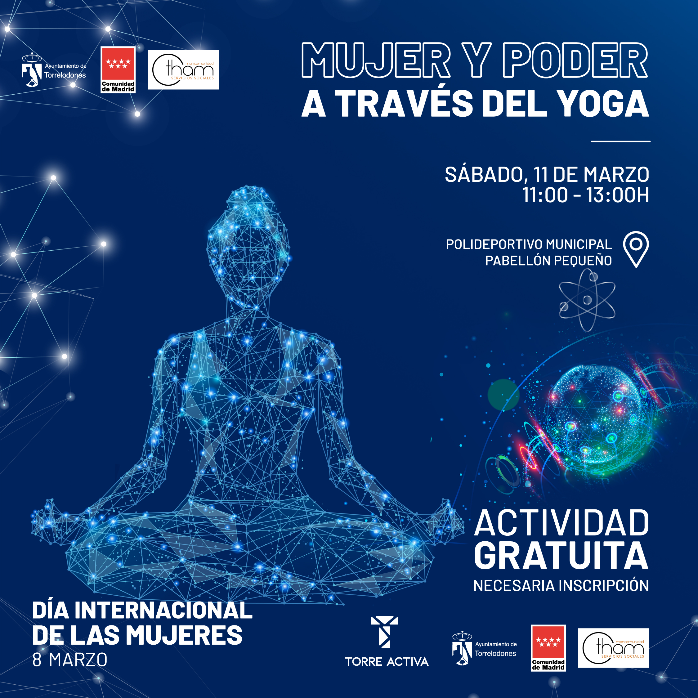 Despierta tu Diosa interior. Taller “Mujer y poder a través del yoga”