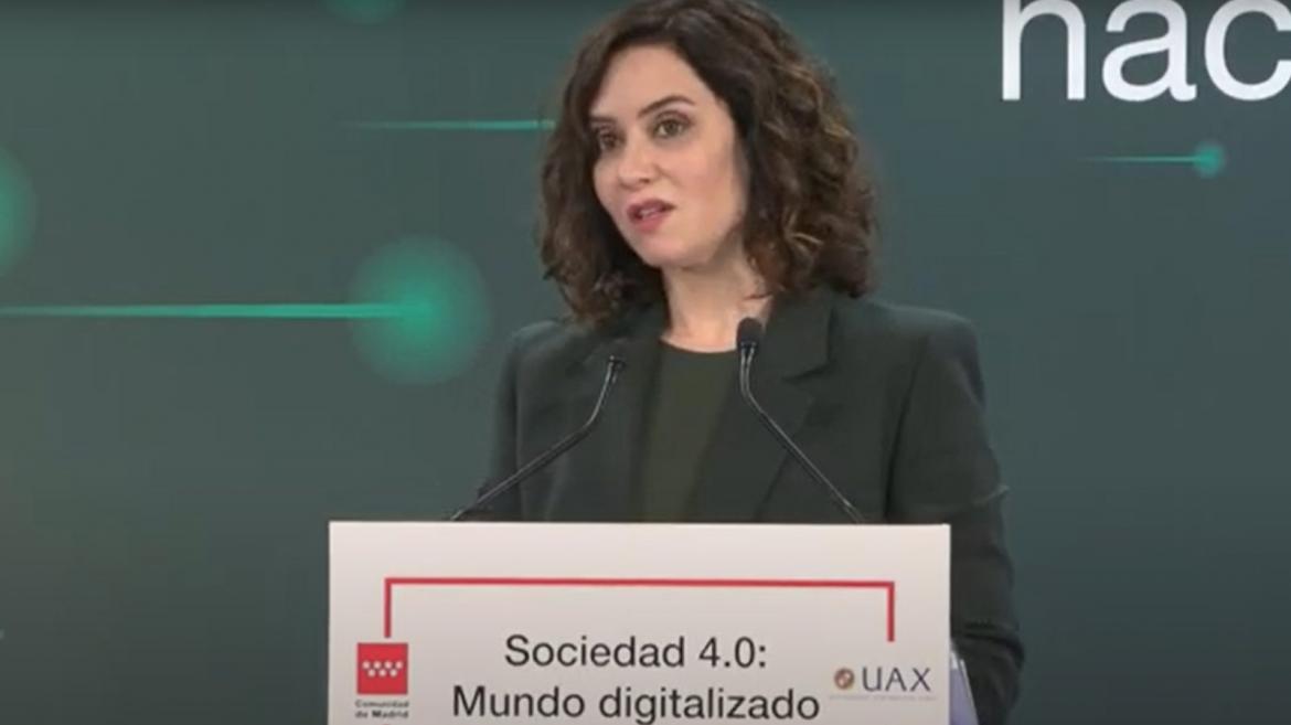 Díaz Ayuso anuncia un Plan de Ciberseguridad para proteger a los menores de Primaria y Secundaria con un uso seguro de Internet en los centros escolares
