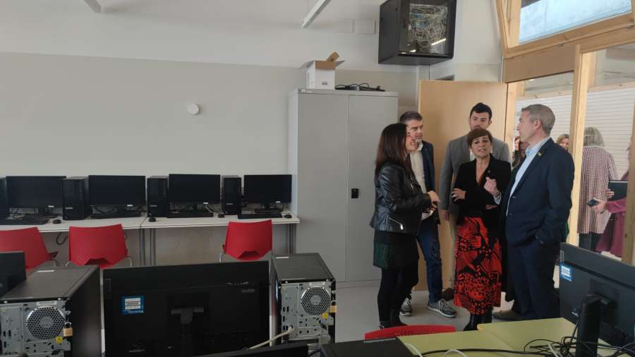 El Conseller d’Educació inaugura l’ampliació de l’INS La Ferreria