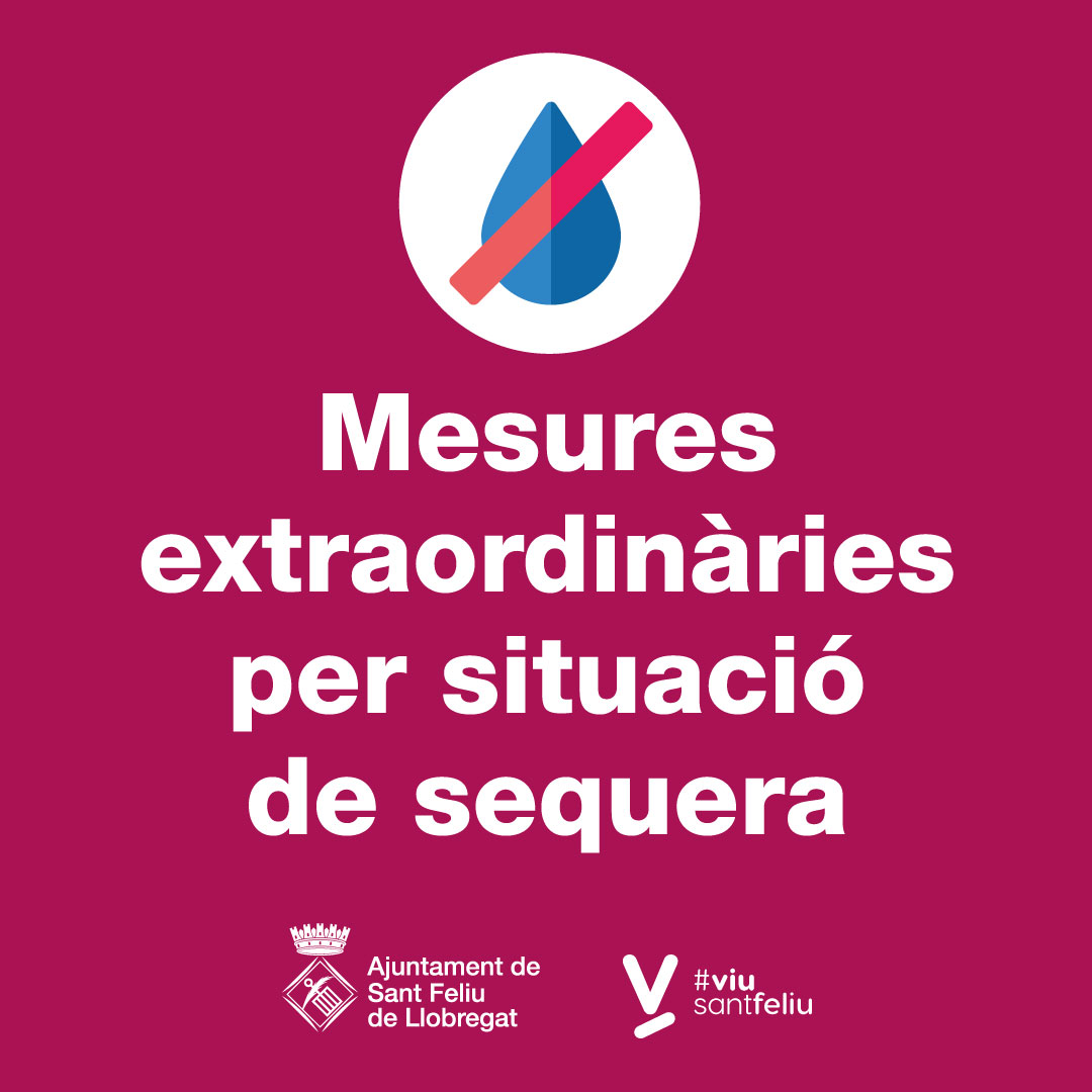 El ban per l&#039;excepcionalitat de la sequera estableix restriccions en l&#039;ús d&#039;aigua