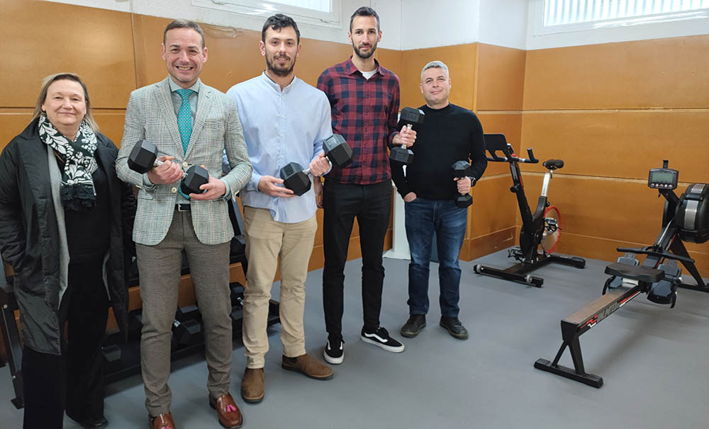 El pavelló Miquel Poblet estrena aparells i material esportiu per a l’entrenament de les entitats