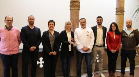 El xef granollerí, Sergi Martínez, reconegut internacionalment
