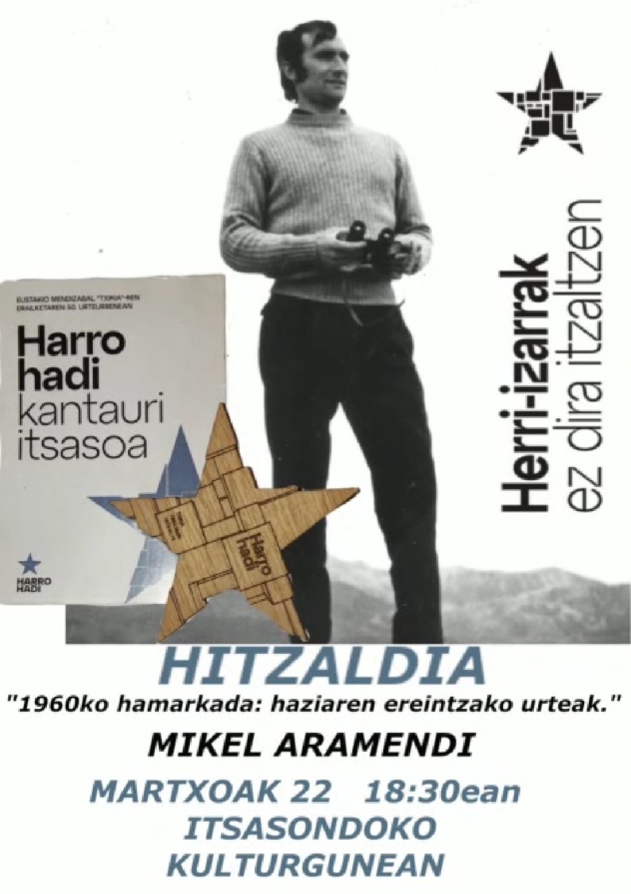 HARRO ADI HITZALDIA
