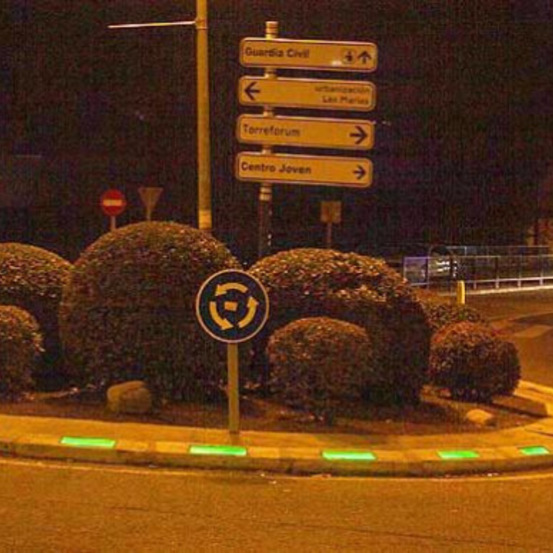 Homenaje a Leo Azcona, inventor de las rotondas luminosas
