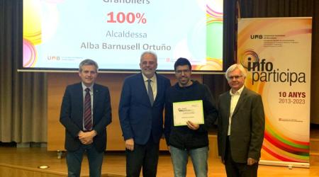 L'Ajuntament de Granollers revalida el Segell Infoparticipa que avalua la qualitat i transparència de la web municipal